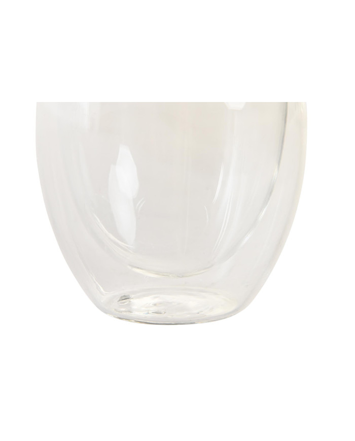 VASO SET 2 CRISTAL 6,7X6,7X6,4 100ML, DOBLE PARE