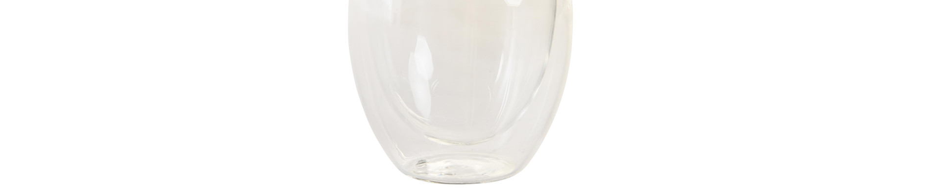 VASO SET 2 CRISTAL 6,7X6,7X6,4 100ML, DOBLE PARE