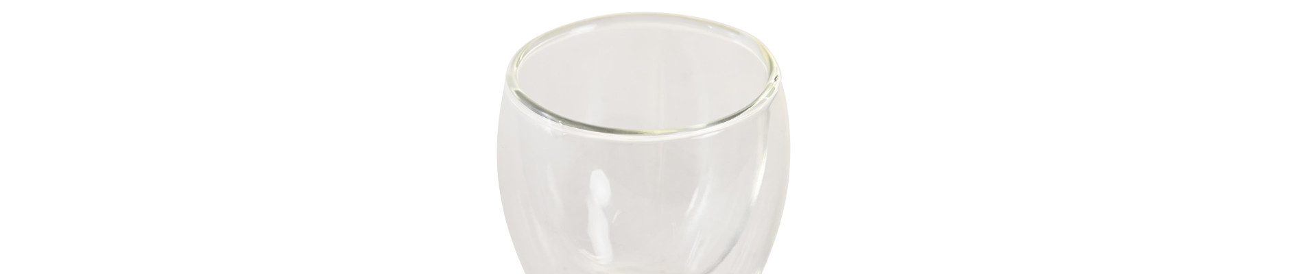 VASO SET 2 CRISTAL 6,7X6,7X6,4 100ML, DOBLE PARE