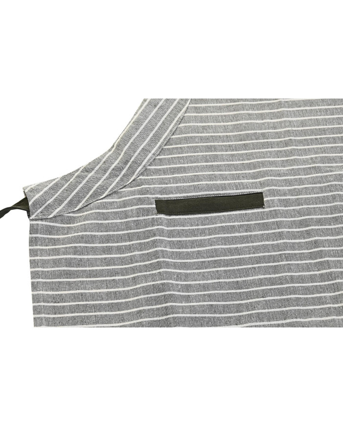 DELANTAL SET 2 ALGODON 70X1X85 200GSM, RAYAS VERDE