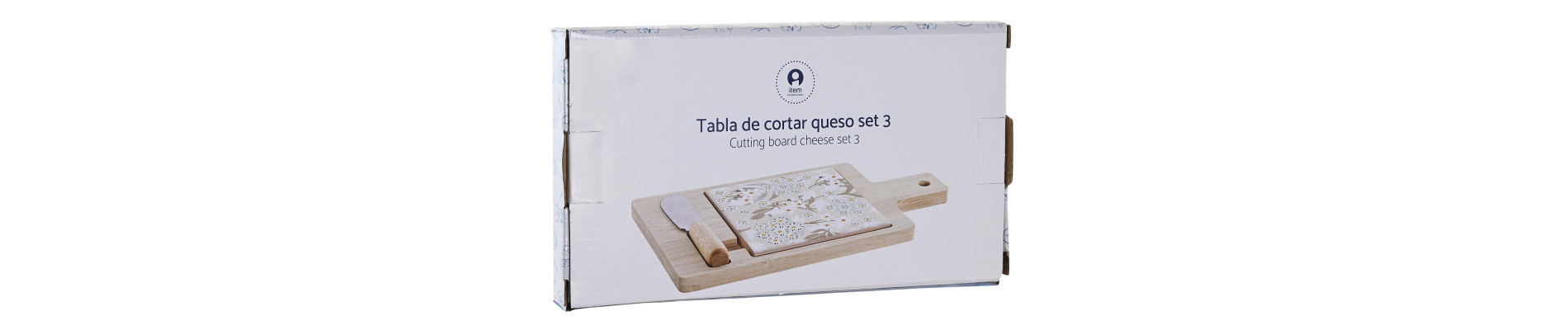 TABLA APERITIVO SET 3 BAMBU GRES 21,5X11,8X1,5