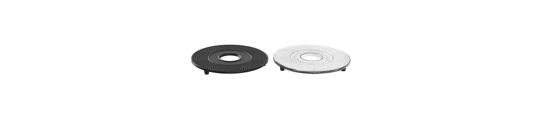 SALVAMANTEL HIERRO COLADO 17X17X2 2 SURT.