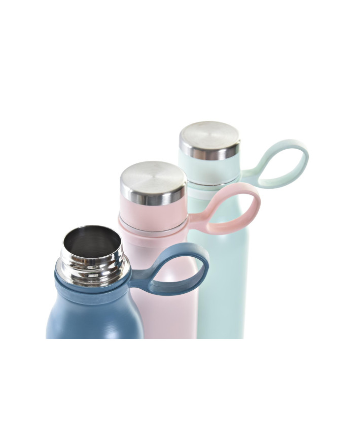TERMO INOX 9X6,5X26 500ML, DOBLE PARED 3 SURT.