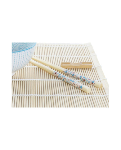 SUSHI SET 16 BAMBU GRES 14,5X14,5X31 AZUL