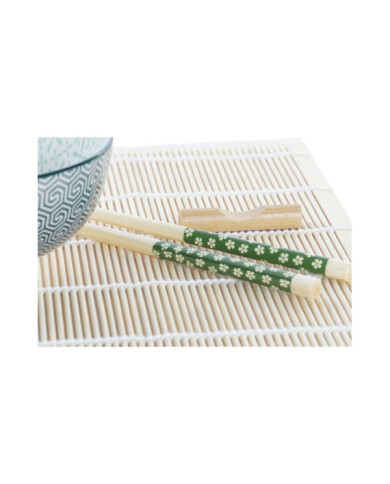 SUSHI SET 16 BAMBU GRES 14,5X14,5X31 VERDE