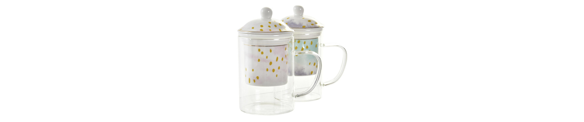 MUG INFUSIONES CRISTAL 12X8X14,5 300ML BLOOM 2 SUR