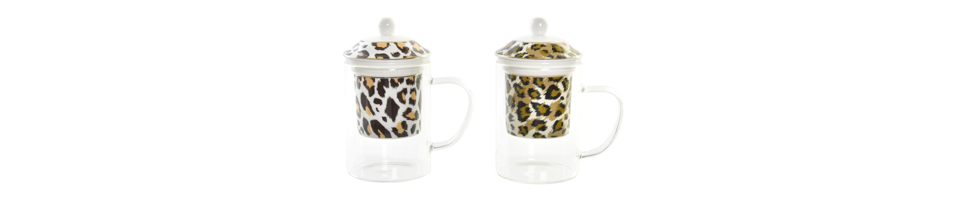 MUG PORCELANA 12X8,5X10 380ML FLORES 4 SURT.