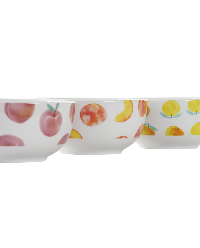 BOL PORCELANA 13,5X13,5X6,5 FRUTAS 3 SURT.