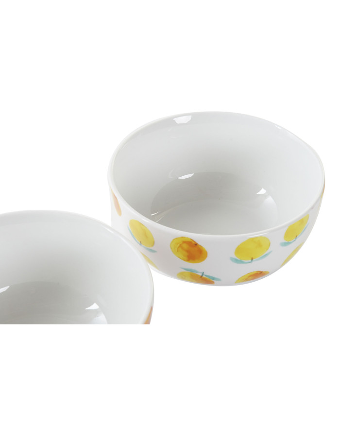 BOL PORCELANA 13,5X13,5X6,5 FRUTAS 3 SURT.