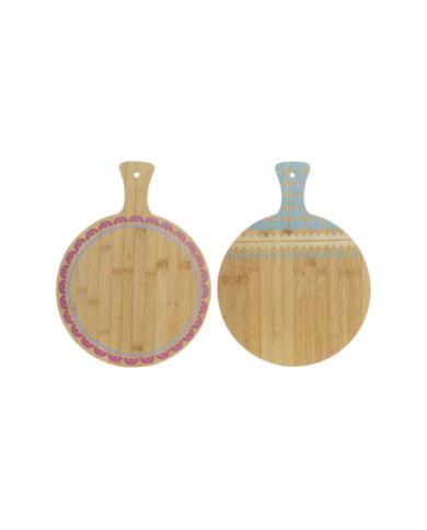 TABLA CORTAR BAMBU 30X40X1 AFRICA 2 SURT.