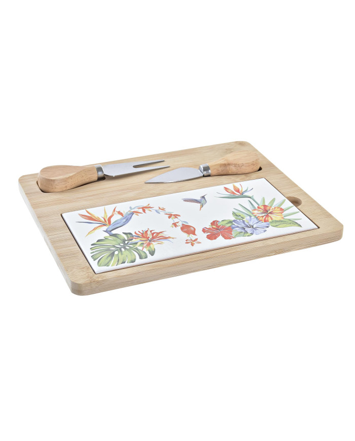 TABLA APERITIVO SET 4 BAMBU 24,5X20X1,2 TROPIC