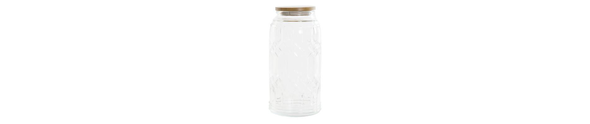 BOTE SET 3 BOROSILICATO BAMBU 20,5X8X1,5 150ML,