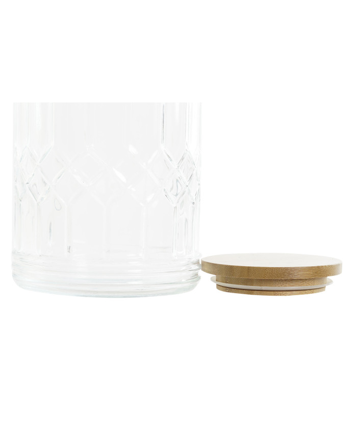 BOTE CRISTAL BAMBU 13,6X13,6X27,5 2700ML,