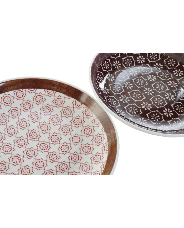PLATO NEW BONE 22,5X22,5X3,4 ETNICO 3 SURT.