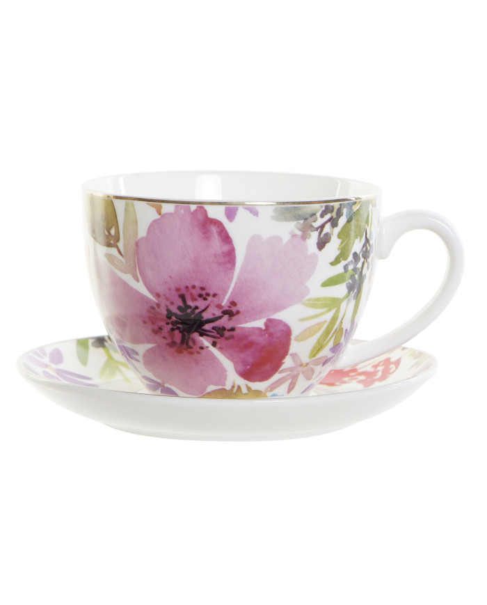 TAZA SET 2 PORCELANA 12X9X7 220ML TAZA SET 2 PORCE