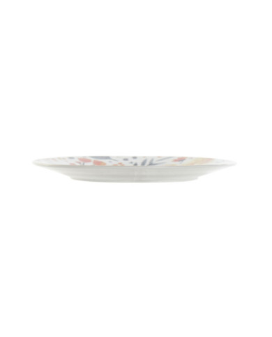 PLATO PORCELANA 19X19X2 PLATO PORCELANA FLORES 2 S