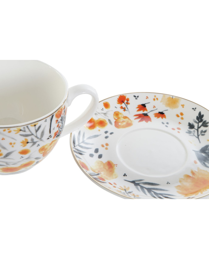 TAZA SET 2 PORCELANA 11,5X9X7 220ML TAZA SET 2 POR