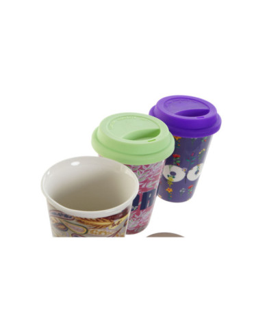MUG PORCELANA 9,7X9,7X14 400 ML, DAYDREAM 3 SURT.