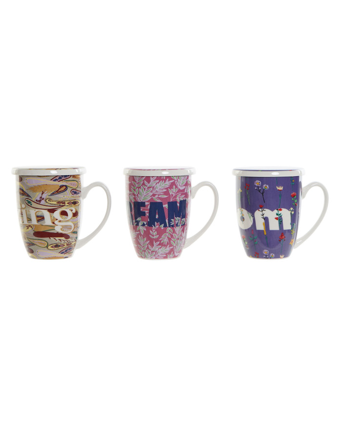 MUG INFUSIONES PORCELANA 12X9X11,5 380ML, DAYDREAM