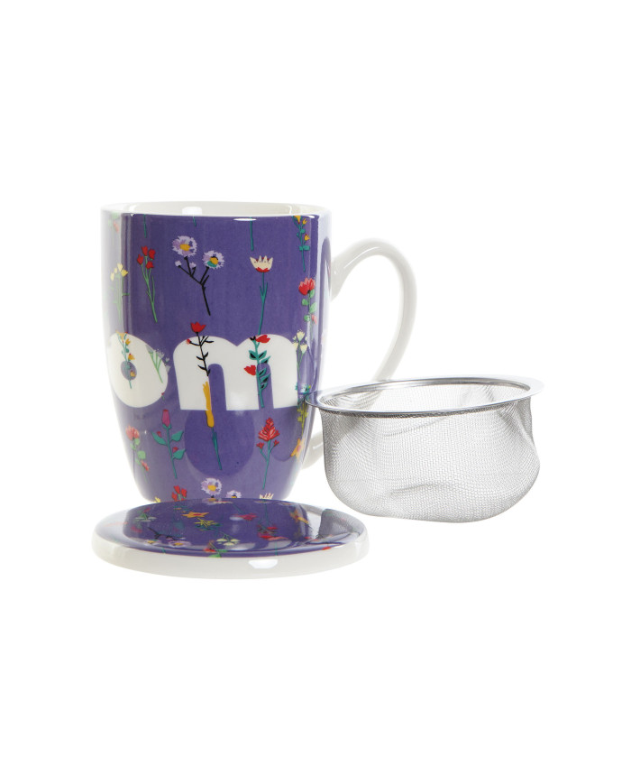 MUG INFUSIONES PORCELANA 12X9X11,5 380ML, DAYDREAM