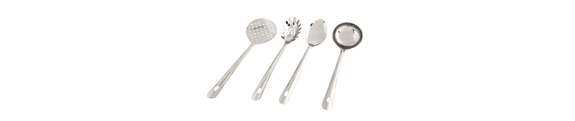 UTENSILIOS INOX 10X2X33 33CM COCINA 4 SURT.