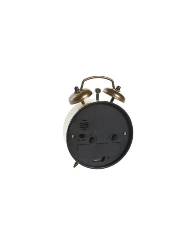 RELOJ DESPERTADOR METAL 9X4X11,5 2 SURT.