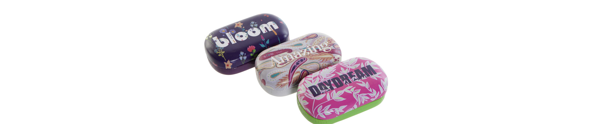 ESTUCHE LENTILLAS PU METAL 9,6X5,7X3 3 SURT.