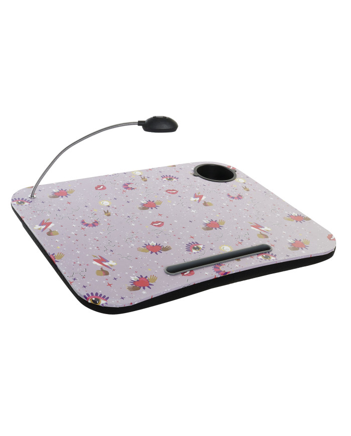 BANDEJA LED PVC 48X38X7 LILA