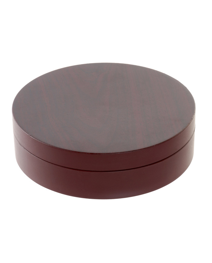 VINO SET 4 PP INOX 3X3X10 MARRON OSCURO