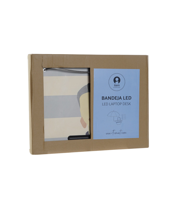 BANDEJA LED PVC 48X38X7 MULTICOLOR