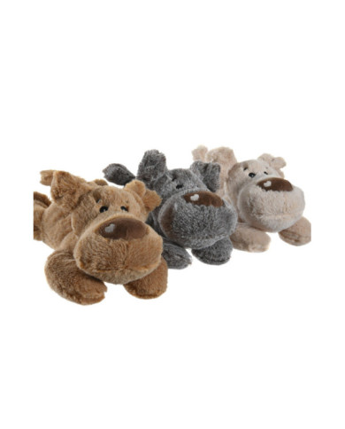 PELUCHE POLIESTER 20X20X32 PERRO 3 SURT.