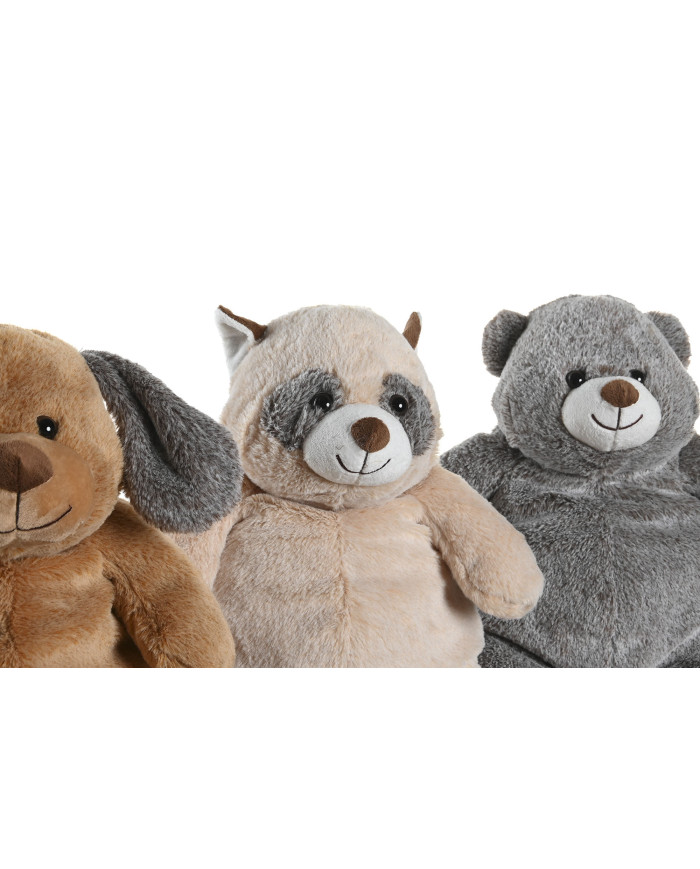 PELUCHE POLIESTER 25X25X35 ANIMAL 3 SURT.