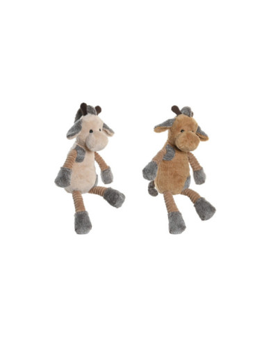 PELUCHE POLIESTER 25X25X32 JIRAFA 2 SURT.