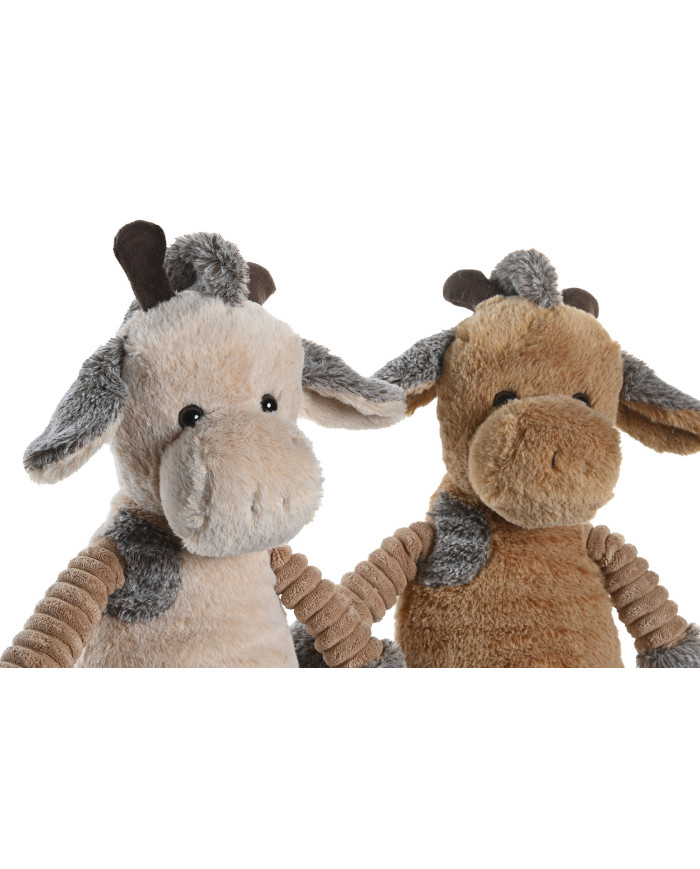 PELUCHE POLIESTER 25X25X32 JIRAFA 2 SURT.