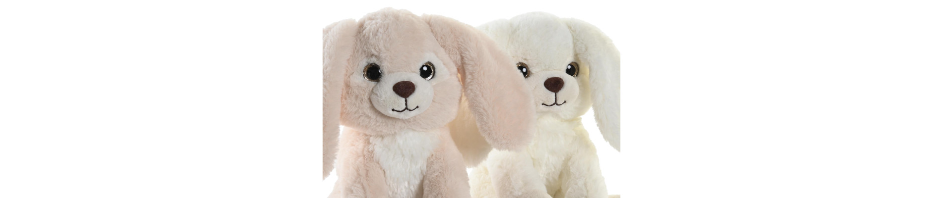 PELUCHE POLIESTER 20X15X28 CONEJO 2 SURT.
