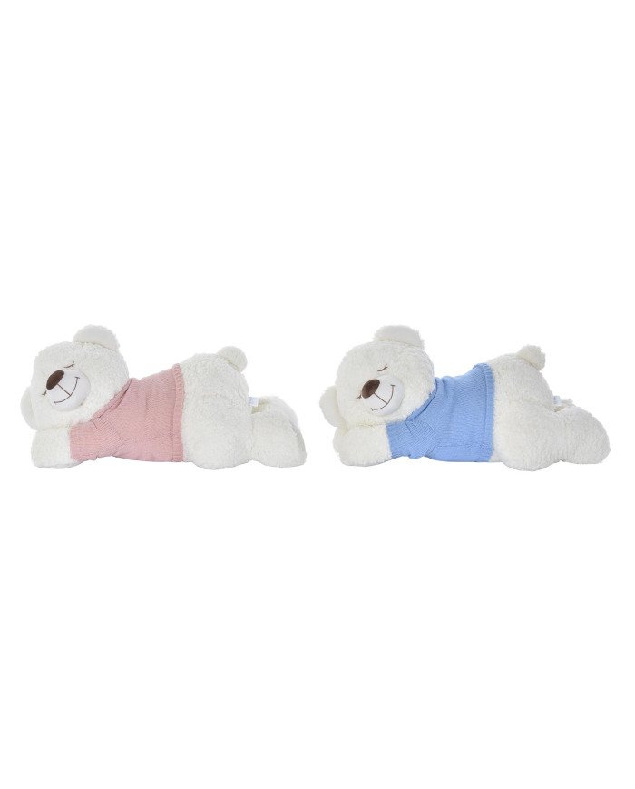 PELUCHE POLIESTER 70X30X30 OSO TUMBADO 2 SURT.