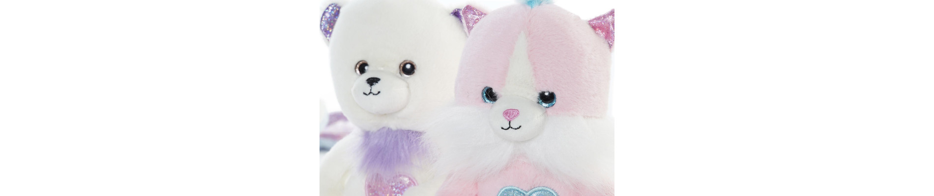 PELUCHE POLIESTER 14X14X20 ANIMALES 4 SURT.