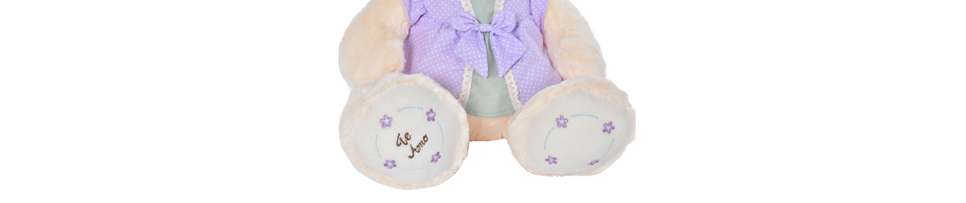 PELUCHE POLIESTER 42X20X50 OSO 2 SURT.