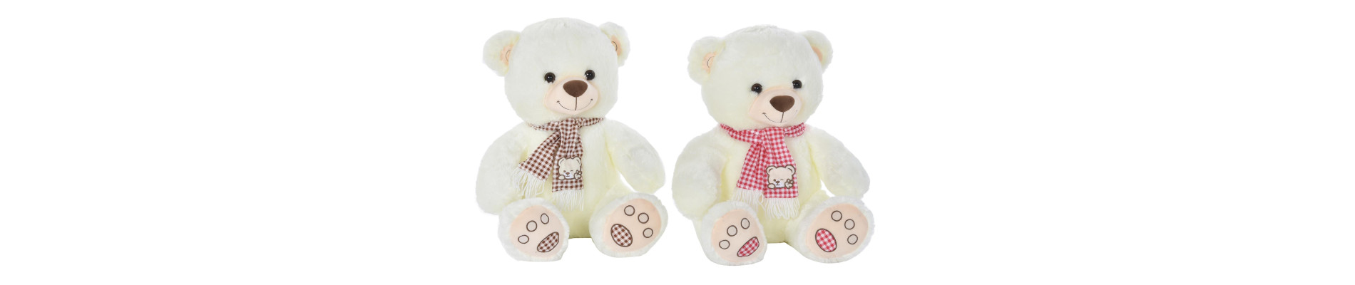 PELUCHE POLIESTER 42X20X50 OSO 2 SURT.