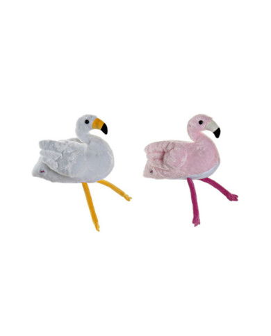 PELUCHE POLIESTER LED 34X25X27 FLAMENCO 2 SURT.