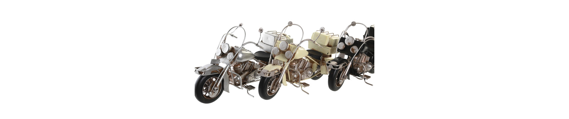 VEHICULO DECORACION METAL 28X10X16 3 SURT.