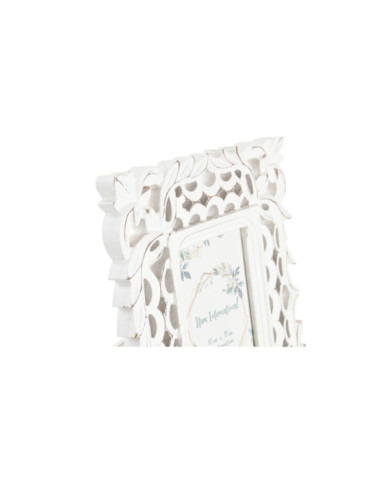 MARCO FOTO 10X15 MDF CRISTAL 21X2X27 BLANCO