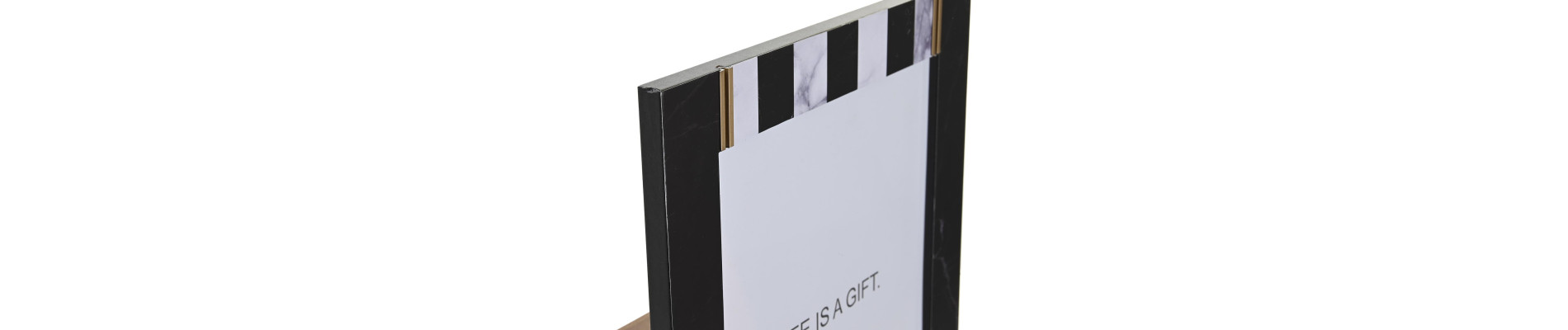 MARCO FOTO 20X25 MDF METAL 25,8X1,5X30,8 BICOLOR