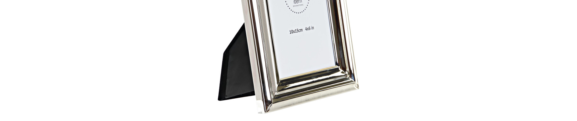 MARCO FOTO 10X15 METAL 15X2X20 PLATEADO