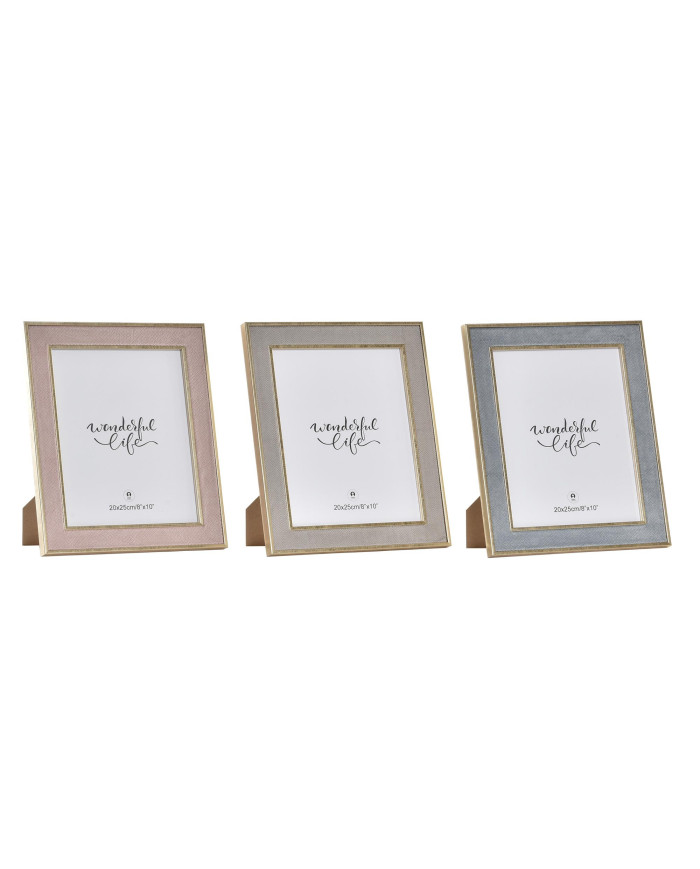 MARCO FOTO 20X25 MDF CRISTAL 26X2X31 3 SURT.