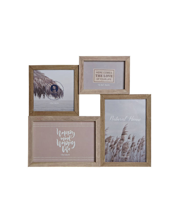 MARCO MULTIFOTO MDF 25X2X28 NATURAL