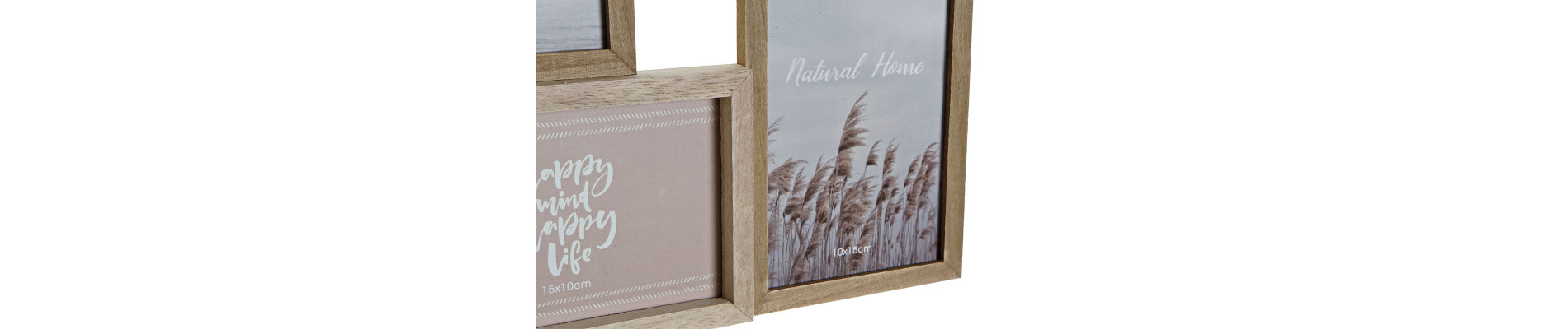 MARCO MULTIFOTO MDF 25X2X28 NATURAL
