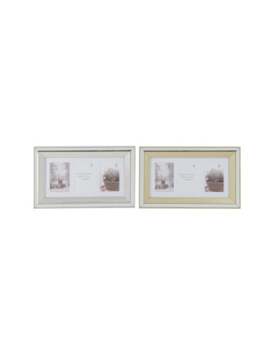 MARCO MULTIFOTO PS CRISTAL 47X2X29 3 FOTOS 2 SURT.