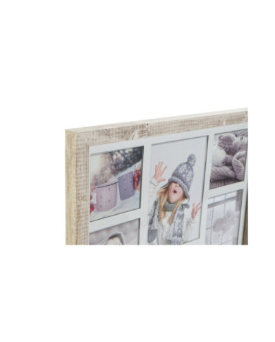 MARCO MULTIFOTO MDF CRISTAL 39,5X2,5X31 5 FOTOS
