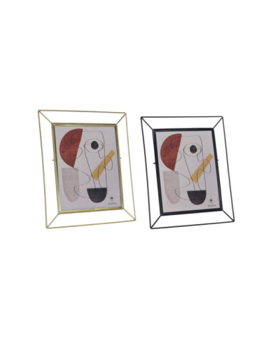 MARCO FOTO 20X25 METAL CRISTAL 28X3X33 2 SURT.